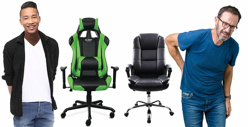 Gaming Chairs vs Office Chairs Compared | ChairsFX