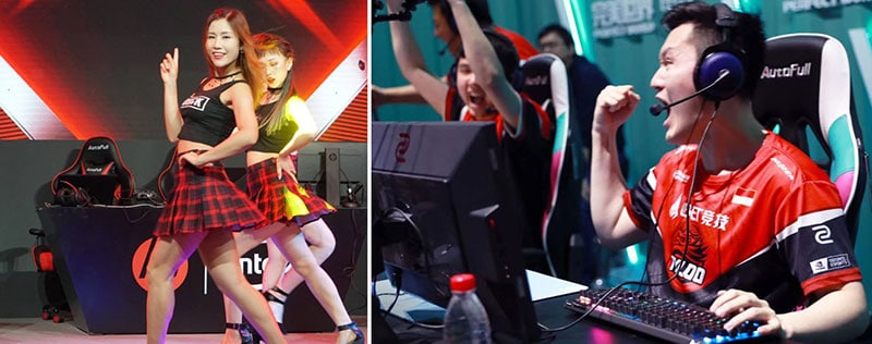 Autfull gaming chairs in China