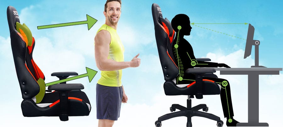 Benefits of using a gaming chair lumbar support | ChairsFX