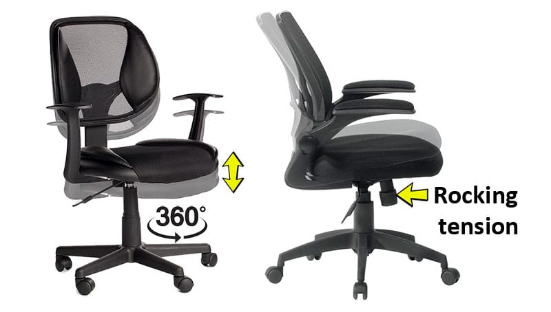 office chair vs task chair