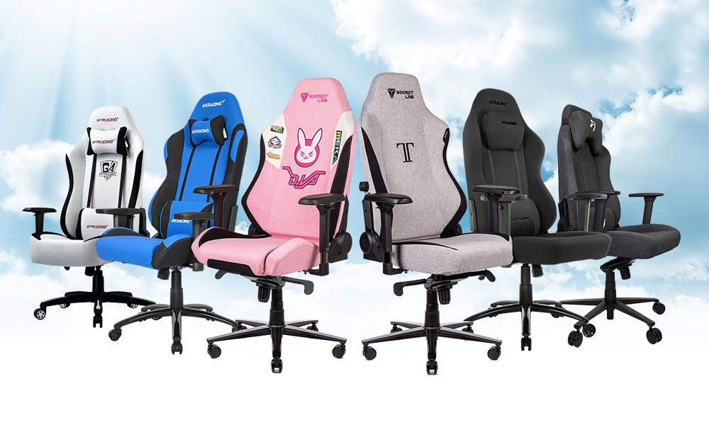 Review best fabriccovered gaming chairs ChairsFX