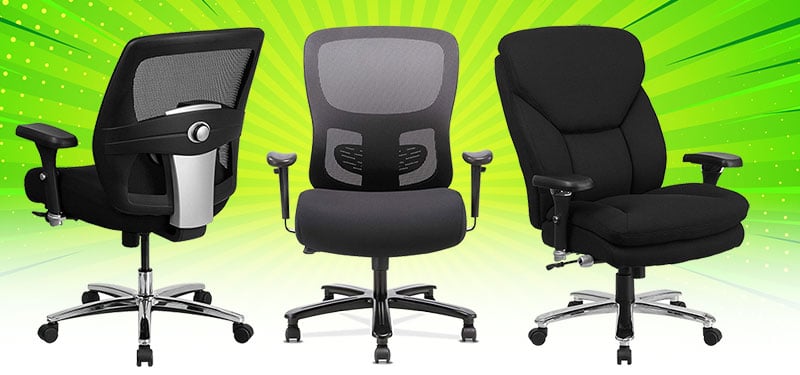 Best big & tall 400 lbs ergonomic office chairs | ChairsFX