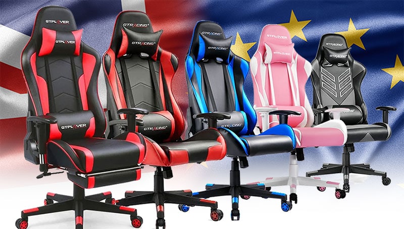 Buying GTRacing gaming chairs in Europe | ChairsFX