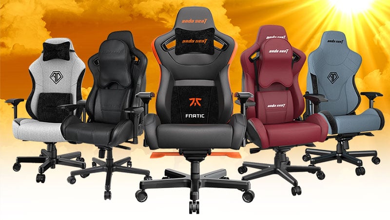 Review of all Anda Seat esports office gaming chairs | ChairsFX