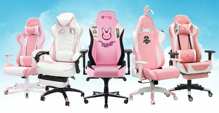 Review of the best pink gaming chairs | ChairsFX