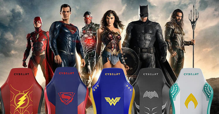 Snyder Cut Justice League gaming chairs