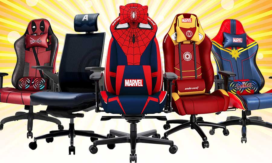 Reviews of all Marvel superhero gaming chairs ChairsFX