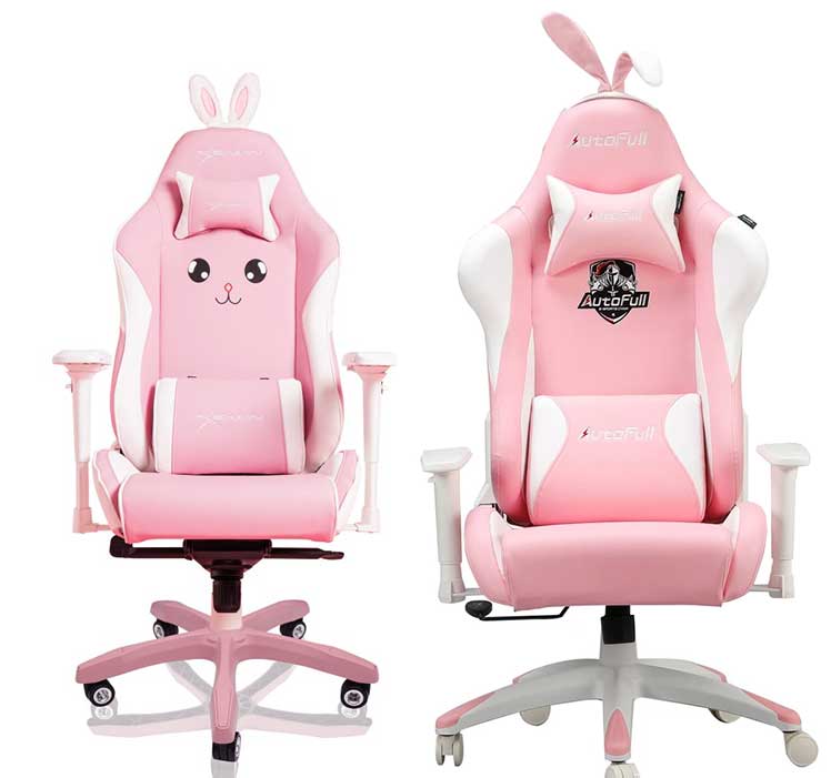 blue bunny gaming chair