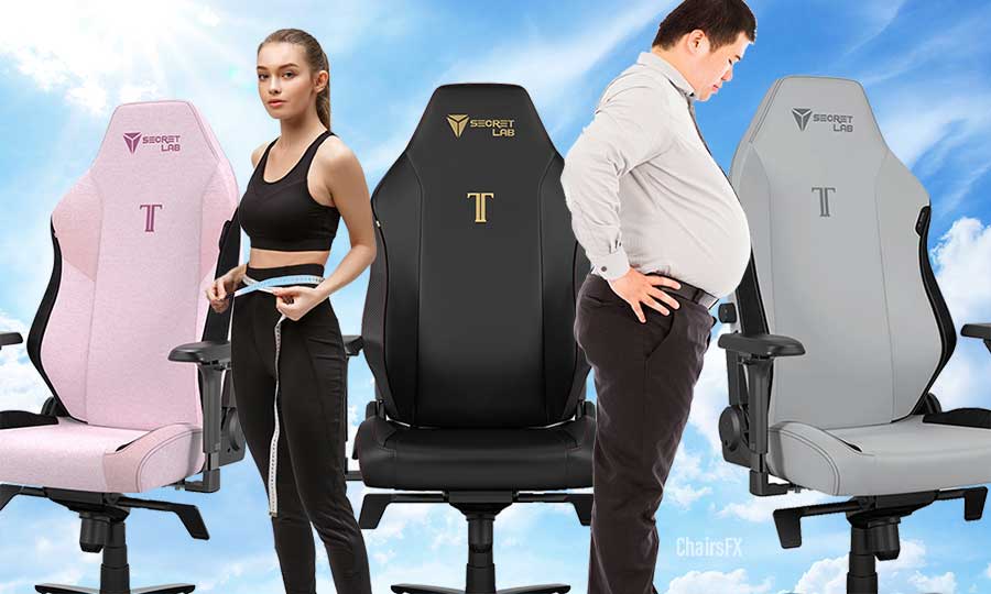 Titan Evo 2022 Sizing Guide: Small, Medium, and XL Chairs
